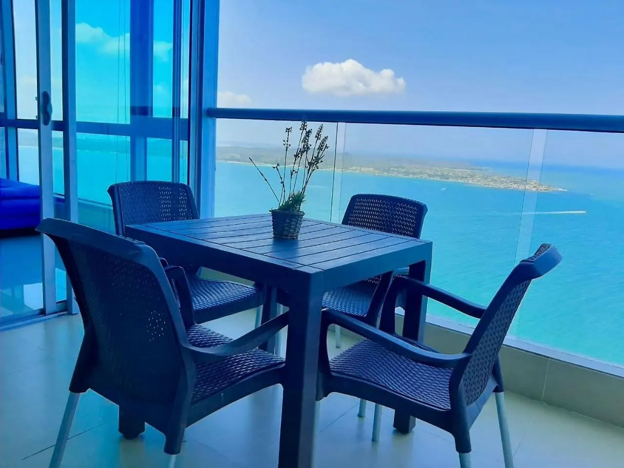 Appartamento Palmetto Sunset Con Buena Vista Al Mar Cartagena
